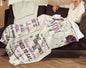 TO MOM Happy Mother's Day FLL Arctic Fleece Blanket 50x60