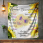 To My Granddaughter VPM Cozy Plush Fleece Blanket - 50x60