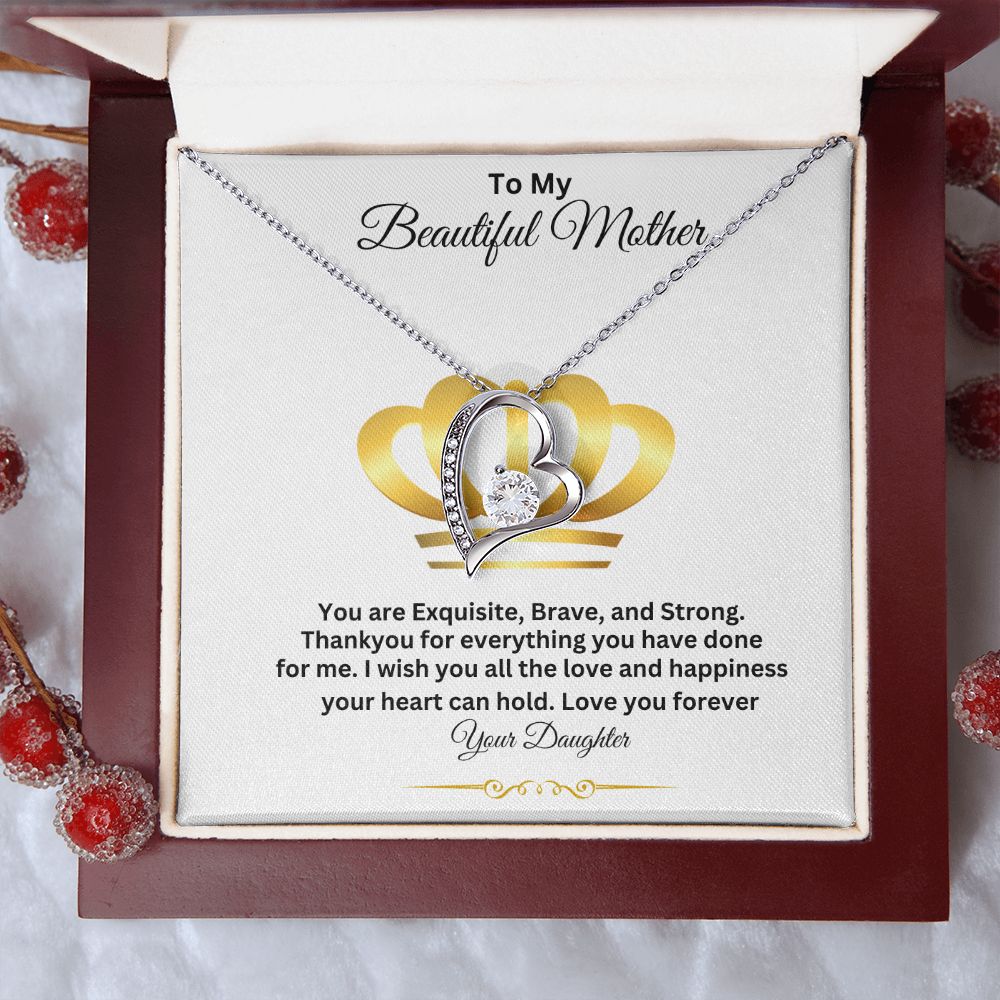 Forever Love Necklace For Mom
