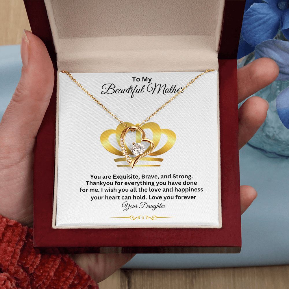 Forever Love Necklace For Mom
