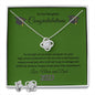 Love Knot Necklace Set Congratulations!