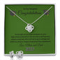 Love Knot Necklace Set Congratulations!