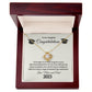 Love Knot Necklace Congratulations