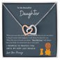 My Beautiful Daughter | This Old Lion - Interlocking Hearts Necklace