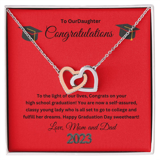 Interlocking Hearts Congratulations!