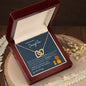 My Beautiful Daughter | This Old Lion - Interlocking Hearts Necklace