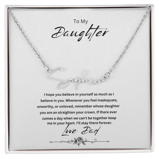 Signature Name Necklace