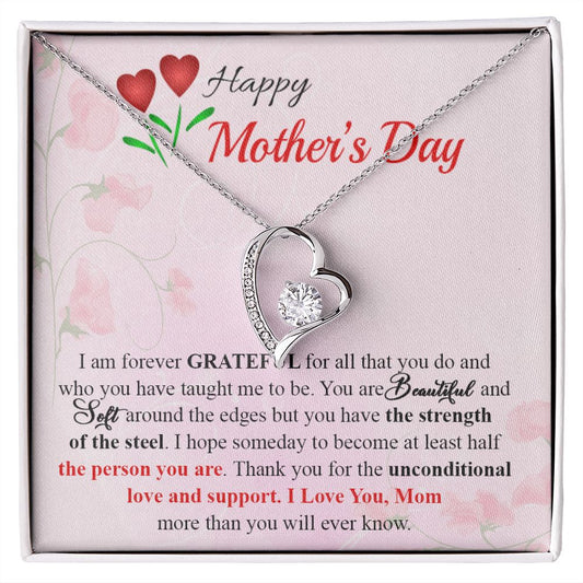 My Mom | Happy Mother's Day I Am Forever Grateful - Forever Love Necklace