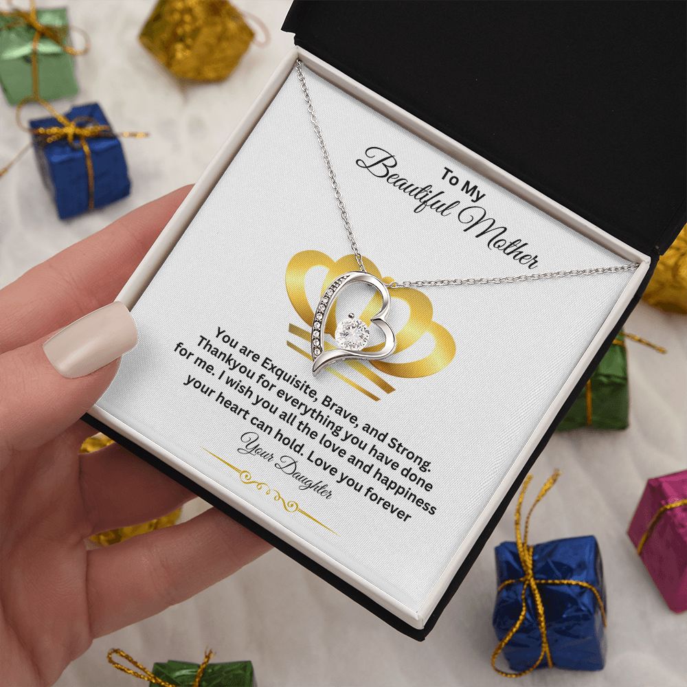 Forever Love Necklace For Mom