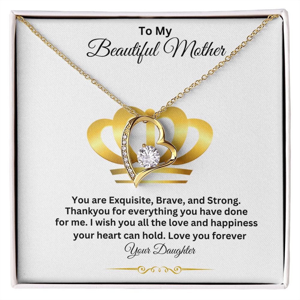 Forever Love Necklace For Mom