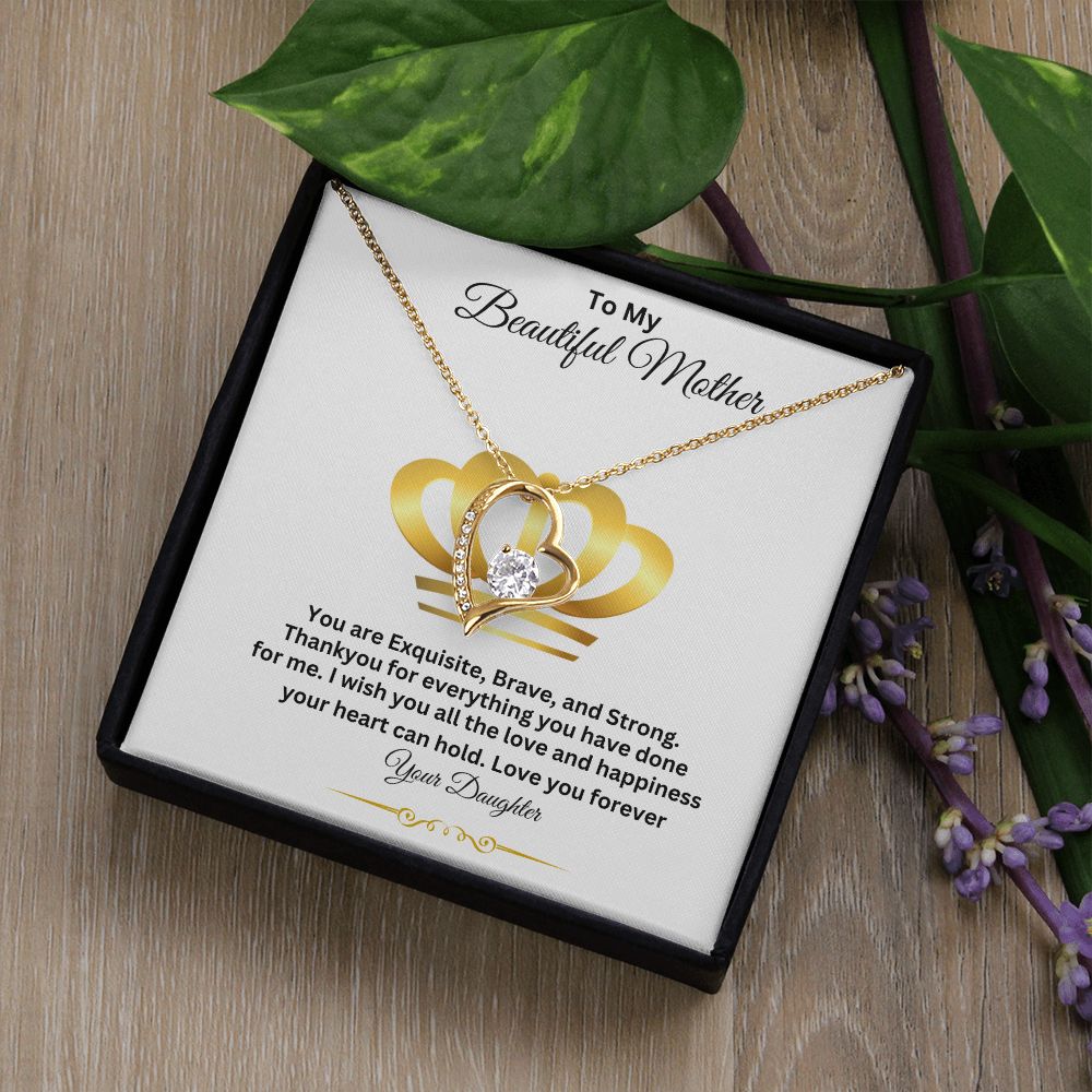 Forever Love Necklace For Mom